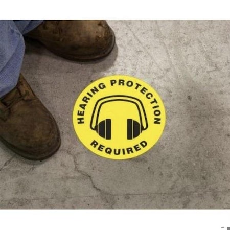 Accuform SLIPGARD FLOOR SIGN HEARING MFS1008 MFS1008